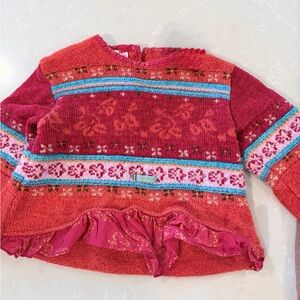 Vintage Clayeux Kids Sweater Made in France Size 2